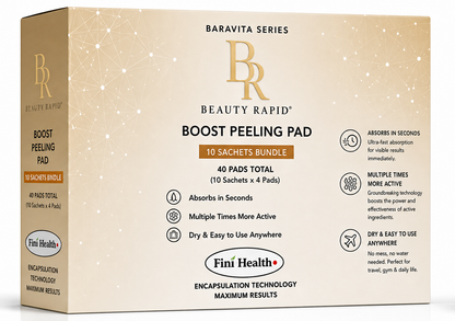Fini Health Boost Peeling Fine-Fiber-Pads – 10 Sachets