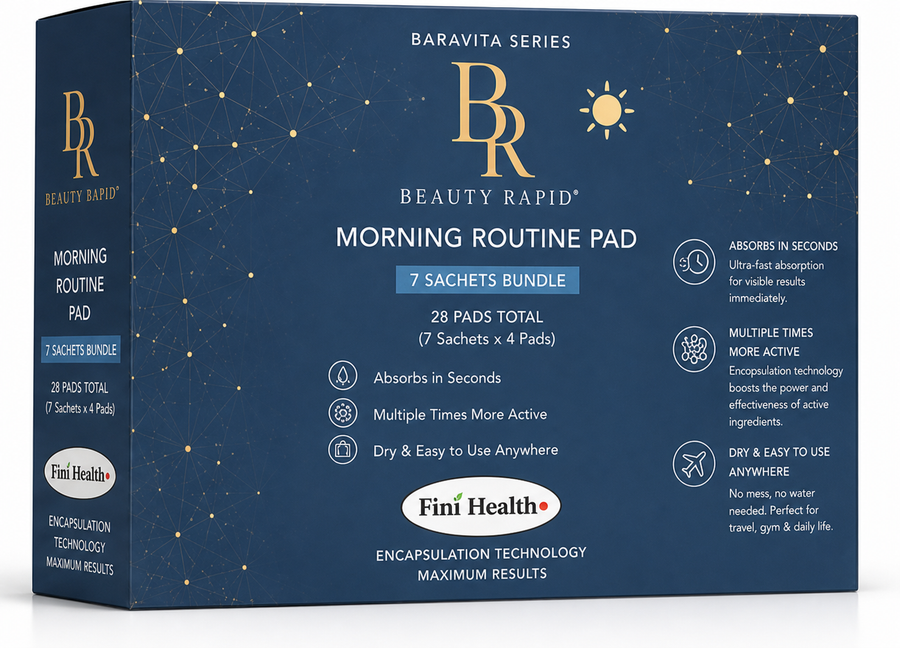 Fini Health Morning Routine Pads – Morgenpflege-Set mit 7 Sachets