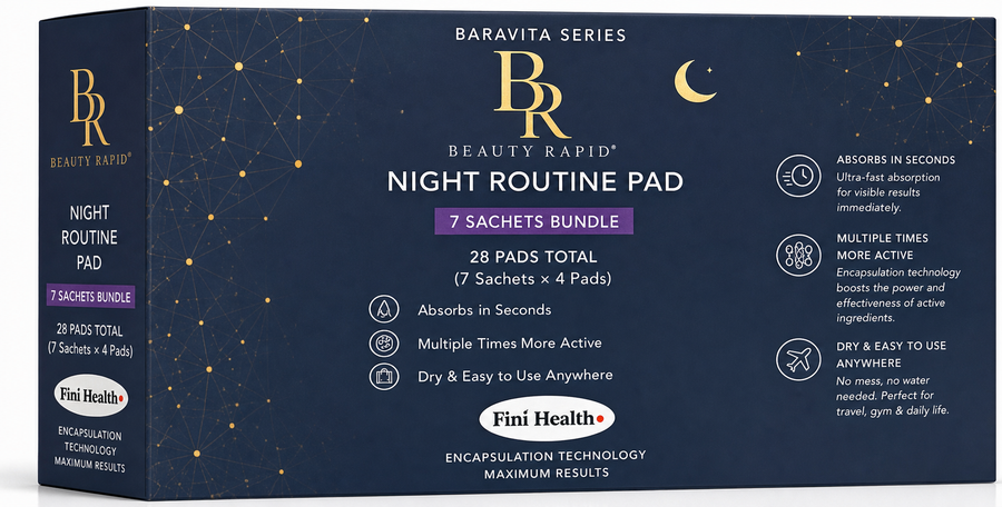 Fini Health Night Routine Pads – Abendpflege-Set mit 7 Sachets